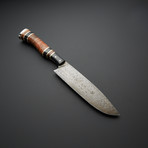 Horn + Walnut French Chef Knife