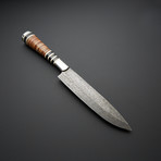 Bison Horn French Chef Knife // 7.5"