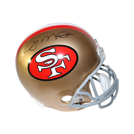 Joe Montana Signed SF 49ers Replica Helmet