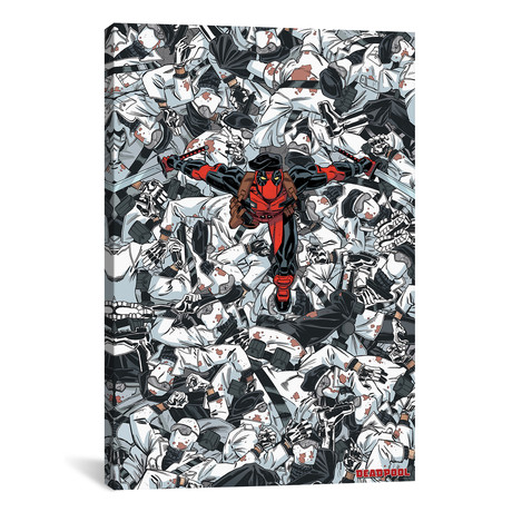 Deadpool // 2012 #45 // 250th Overall Deadpool Issue (26"W x 18"H x 0.75"D)