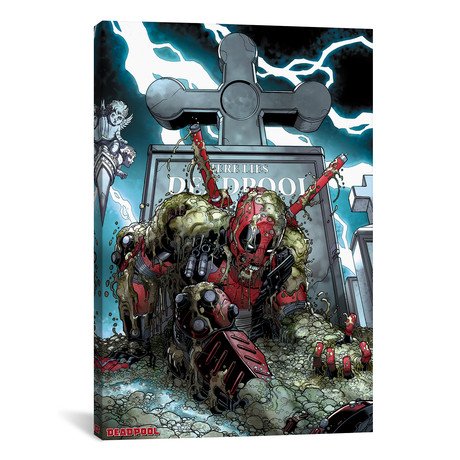 Deadpool's Secret Secret Wars // 2015 - Present #1 // Books-A-Million Exclusive Cover (26"W x 18"H x 0.75"D)
