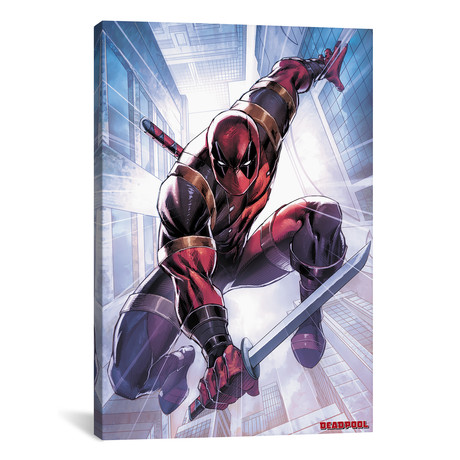Spider-Man + Deadpool // 2016 #3 // Rob Liefeld Fan Expo Exclusive Cover (26"W x 18"H x 0.75"D)