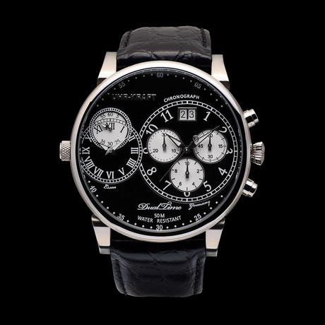 Uhr Kraft Dualtimer Chronograph Quartz // Limited Edition // 27102 
