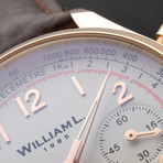 William L. 1985 Vintage Style Chronograph Quartz // WLOR01BCORBM