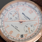 William L. 1985 Vintage Style Chronograph Quartz // WLOR01BCORCM