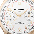William L. 1985 Vintage Style Chronograph Quartz // WLOR01BCORCN