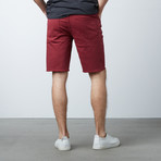 Denim Shorts // Oxblood (L)
