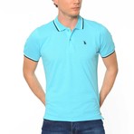 Accented Polo // Blue (X-Large)