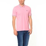 Accented Polo // Pink (Large)