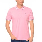 Accented Polo // Pink (XX-Large)