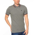 Accented Polo // Smoke (Large)
