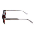 Men's EZ0005-F Polarized Sunglasses // Red Havana + Smoke