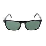 EZ0045 Sunglasses // Black + Green