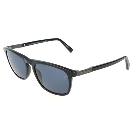 Men's EZ0045 Sunglasses // Black + Gray