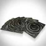 Black on Black Obsidian Carbonite Playings Cards // Che Guevara (1 Deck + Single Box)