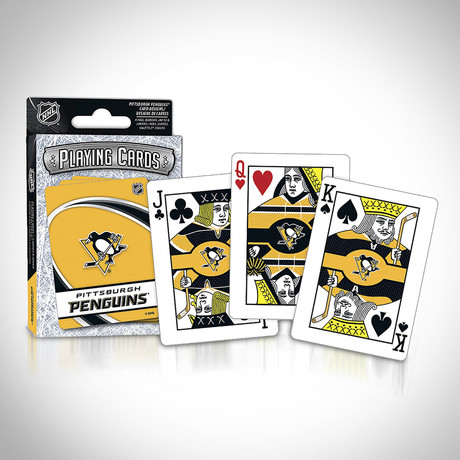 Pittsburgh Penguins Playing Cards // NHL Limited Edition