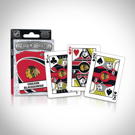 Chicago Blackhawks Playing Cards // NHL Limited Edition