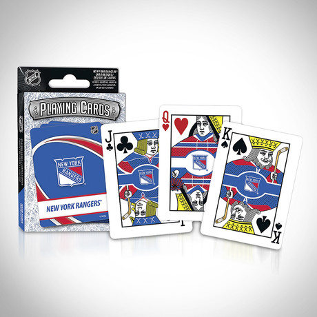 New York Rangers Playing Cards // NHL Limited Edition
