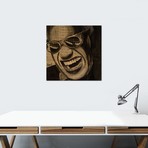 Ray Charles // Ahmad Shariff (12"W x 12"H x 0.75"D)