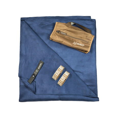 Tactical Ultra Compact Microsuede Towel // Navy // X-Large