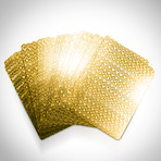 24K Gold Plated Playing Cards // Mosaic Cards Suits (1 Deck + Single Box)