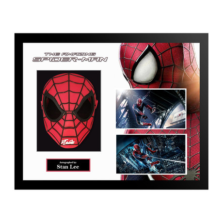 Signed Spiderman Mask