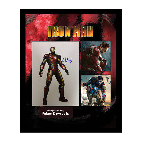 Signed Collage // Iron Man // Collage II