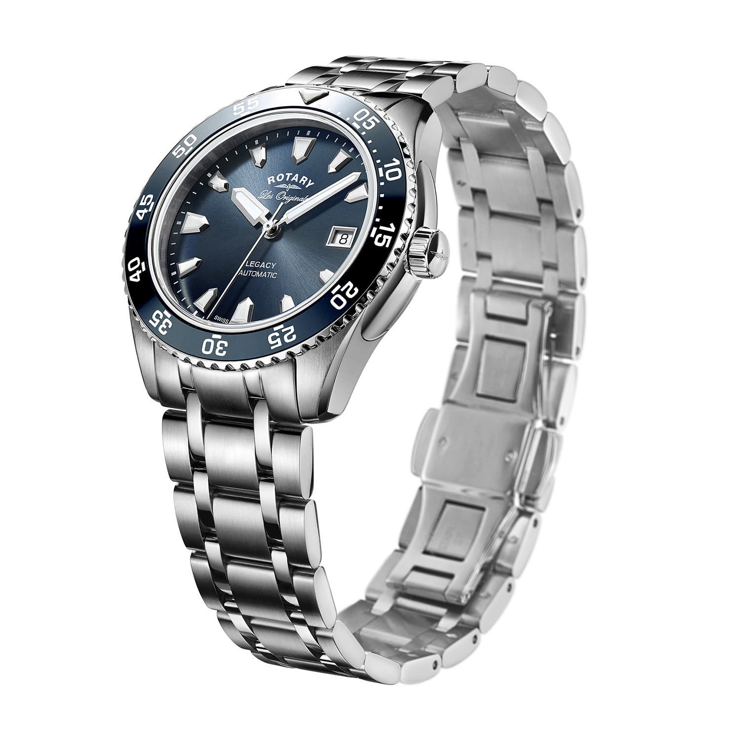 Rotary Legacy Ocean Automatic // GB90168/05 - Rotary - Touch of Modern