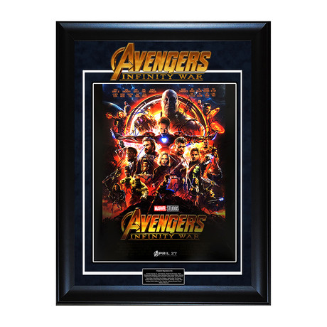 Signed Collage // Avengers Infinity War // Collage II