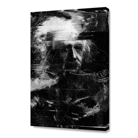 Albert Einstein (16"W x 24"H x 1.5"D)