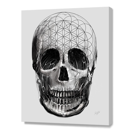 Sacred Skull (16"W x 20"H x 1.5"D)