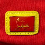 Christian Louboutin // Panettone Studded Small Handbag // Yellow