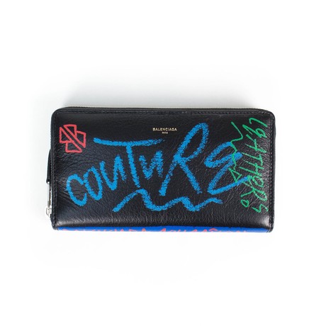 Bazar Printed Textured Leather Wallet