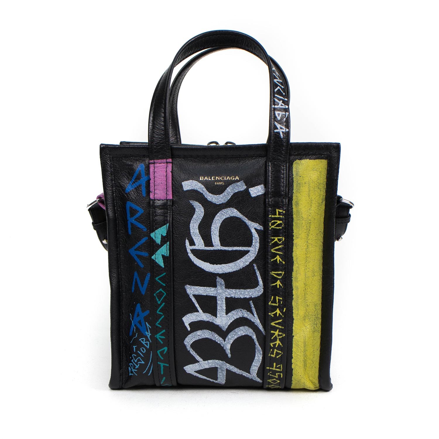 Graffiti Bazar Shopper XS Tote Bag - Balenciaga - Touch of Modern