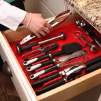 DrawerDecor // 21-Piece Deluxe Starter Kit (Red)
