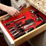 DrawerDecor // 16-Piece Starter Kit (Red)