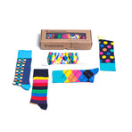 Fun Cool Cotton Colorful Mix Socks // Set of 5 // 3047