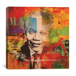Mandela // Micha Baker (12"W x 12"H x 0.75"D)