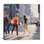 Slipping By On 34th street // Philip Barlow (18"W x 18"H x 0.75"D)