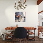 Slipping By On 34th street // Philip Barlow (18"W x 18"H x 0.75"D)