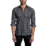 Jacob Long Sleeve Shirt // Black Cameras (XL)