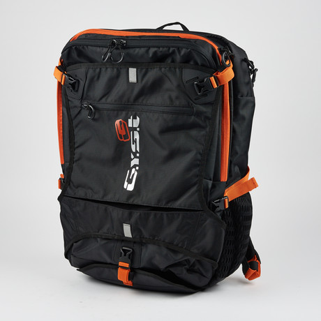 Triathlon Transition + Multi Sport Backpack (Black + Orange)