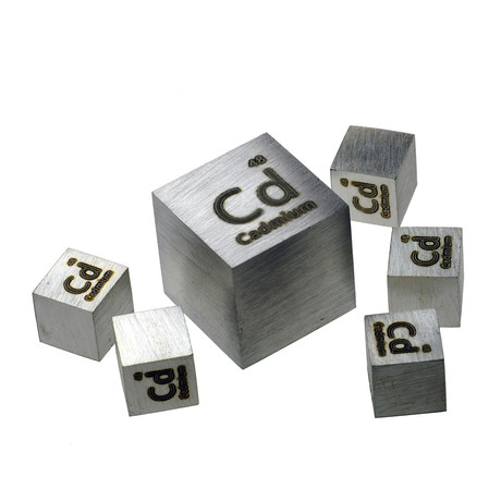 Cadmium Metal Cube 99.95% (25.4mm)