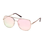 Sydney // Matte Rose Gold + Tortoise Tips + Rose Gold Mirror Polarized