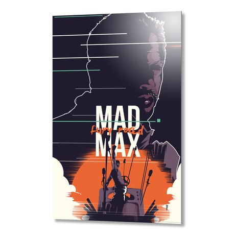 Mad Max Fury Road (16"W x 24"H // Stretched Canvas)