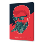 Babydriver (16"W x 24"H // Stretched Canvas)