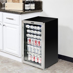 Whynter Beverage Refrigerator // Stainless Steel