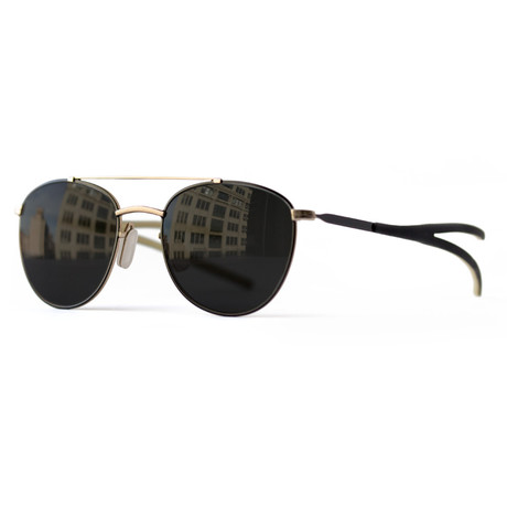 Walkabout Sunglasses // Gold