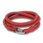 Leather Cord Wrap Bracelet (14"L)