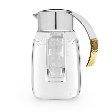 Catania NOCC Pitcher 2.0L // Stainless Steel + 24K Gold Plated